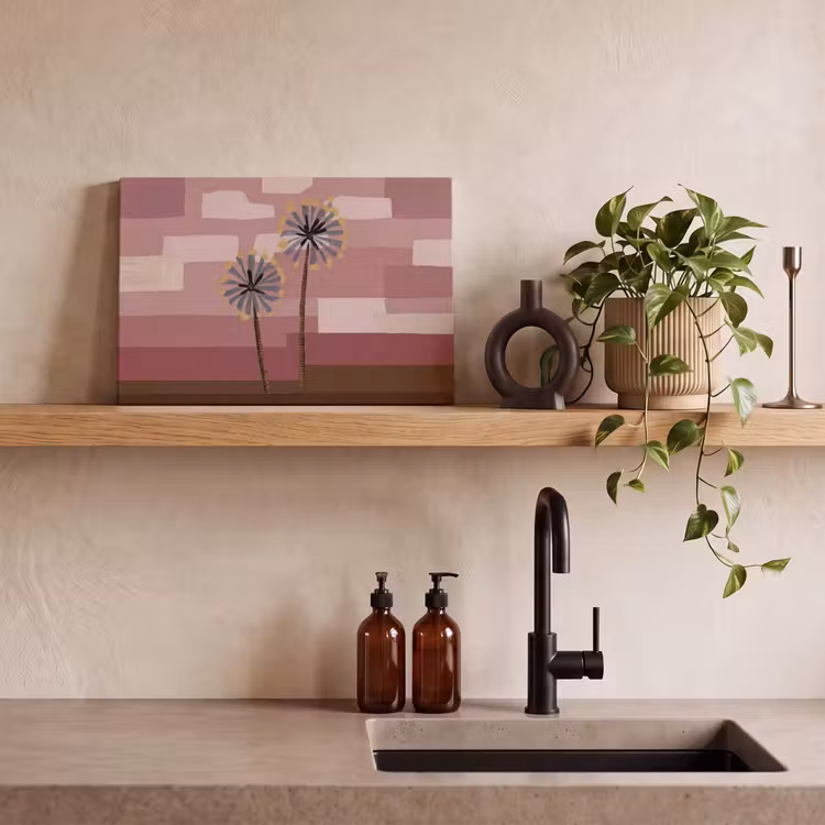 Illustratie - Bloemen - Vlakken - Abstract canvas 2cm klein -closeup_print_DE