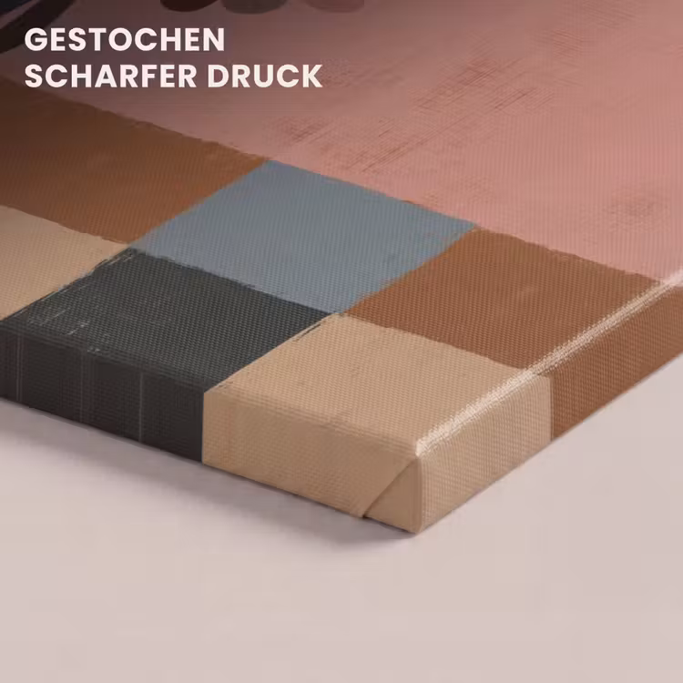 Illustratie - Vogel - Vlakken - Kleurrijk canvas 2cm klein -uniquesellingpoint_afwerking-onlywow_DE