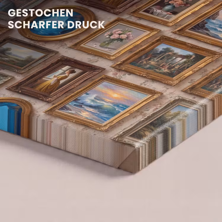Interieur - Kunst - Collectie - Klassiek - Goud canvas 2cm klein -closeup_print_DE