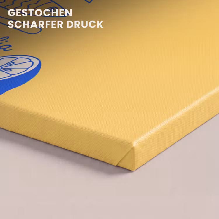 Italië - Eten - Citroen - Vis - Grafisch canvas 2cm klein -closeup_print_DE