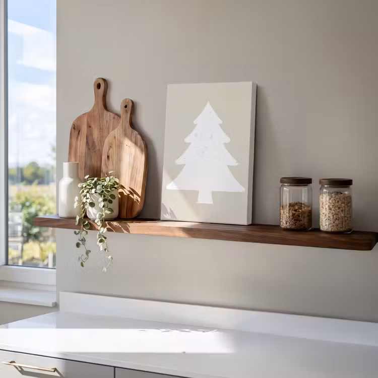 Japandi - Kerstboom - Beige - Kerstversiering canvas 2cm klein -atmosphere_sfeer3_global