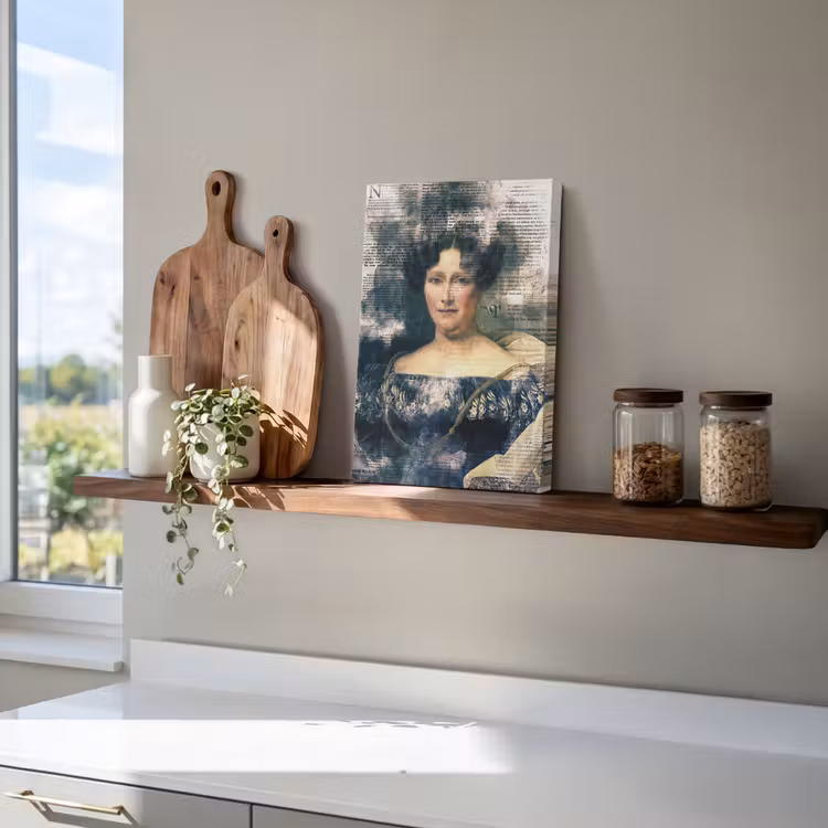 Johanna Henriette Engelen - Dubois Drahonet - Krant canvas 2cm klein -atmosphere_sfeer3_global