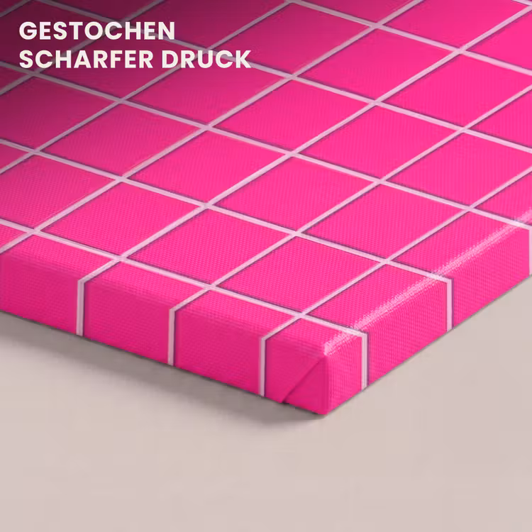 Tegels - Vierkant - Fuchsia canvas 2cm klein 34 -closeup_print_DE