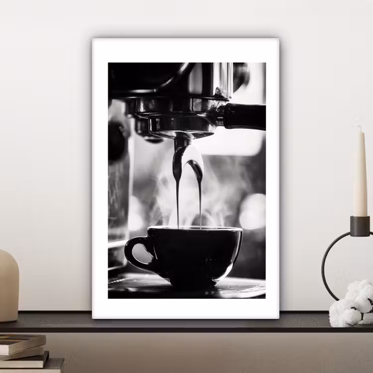 Coffee - Espresso - Koffiemachine - Kop canvas 2cm klein -atmosphere_sfeer3_global