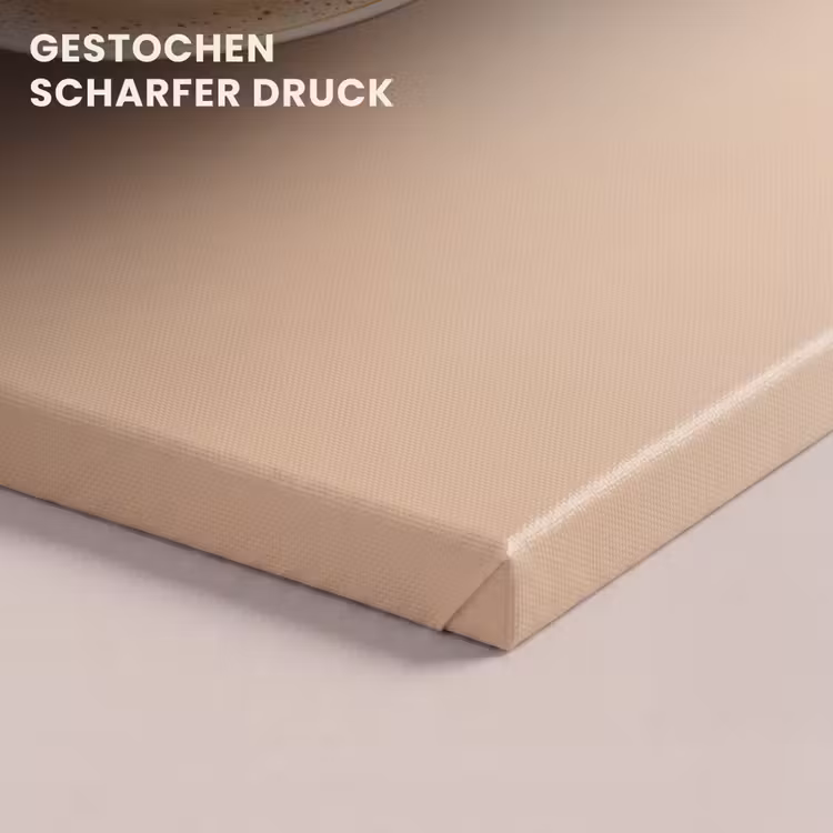 Koffie - Melkschuim - Lach - Beige canvas 2cm klein -uniquesellingpoint_afwerking-onlywow_DE