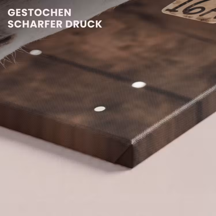 Kalf - Oormerk - Houten stal canvas 2cm klein -uniquesellingpoint_afwerking-onlywow_DE