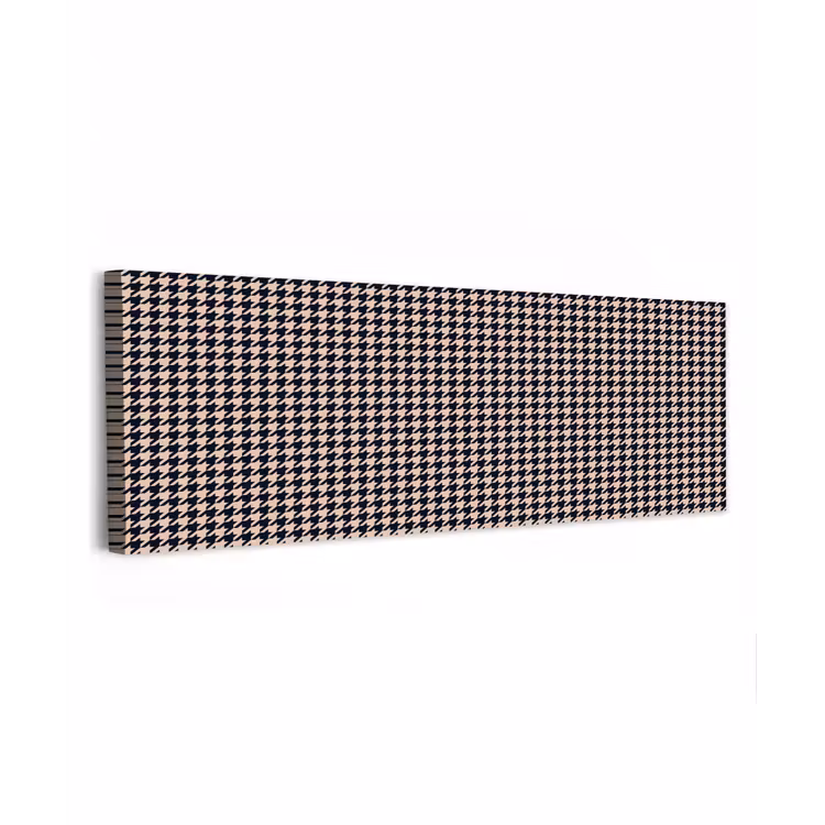 Plaid - Patroon - Ruit - Donkerblauw canvas 2cm klein 828 -z3d