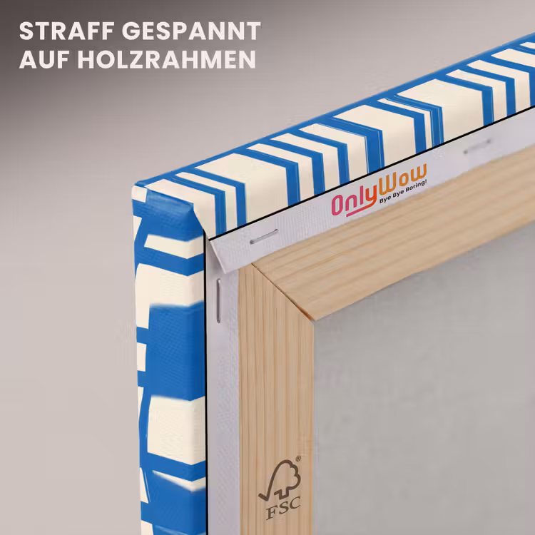 Ruitpatroon - Blauw - Crème canvas 2cm klein 34 -uniquesellingpoint_afwerking-onlywow_DE