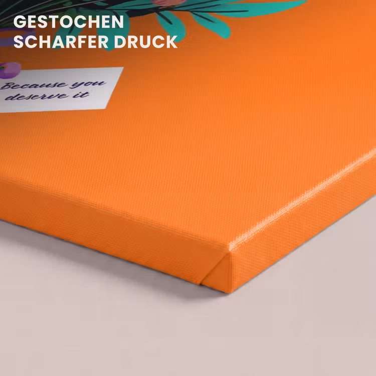Kaartje - Boeket - Bloemen canvas 2cm klein -uniquesellingpoint_afwerking-onlywow_DE