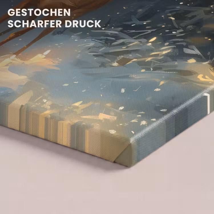 Dennensprookje - Rendier - Nacht canvas 2cm klein -closeup_print_DE