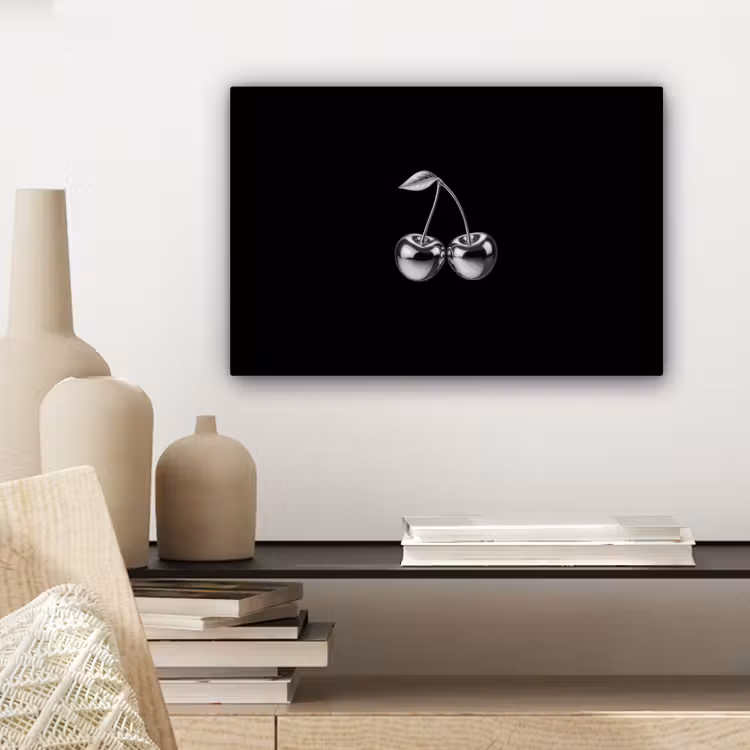 Kers - Luxueus - Metallic canvas 2cm klein -closeup_print_DE
