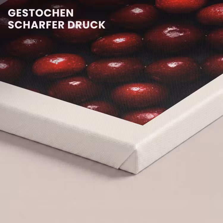 Kersen - Rood canvas 2cm klein -closeup_print_DE
