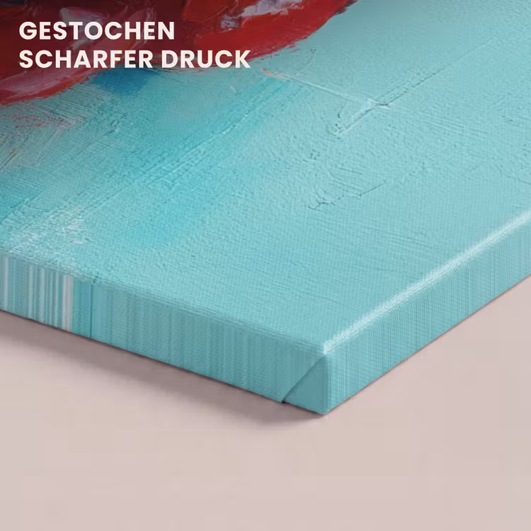 Kersen - Rood - Drie - Geverfd canvas 2cm klein -uniquesellingpoint_afwerking-onlywow_DE