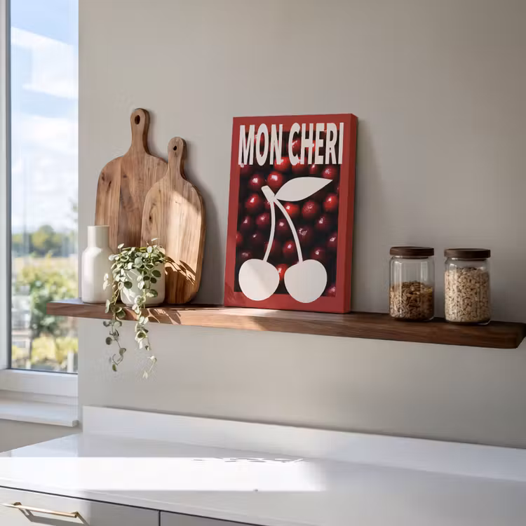 Kersen - Illustratie - Rood canvas 2cm klein -atmosphere_sfeer3_global