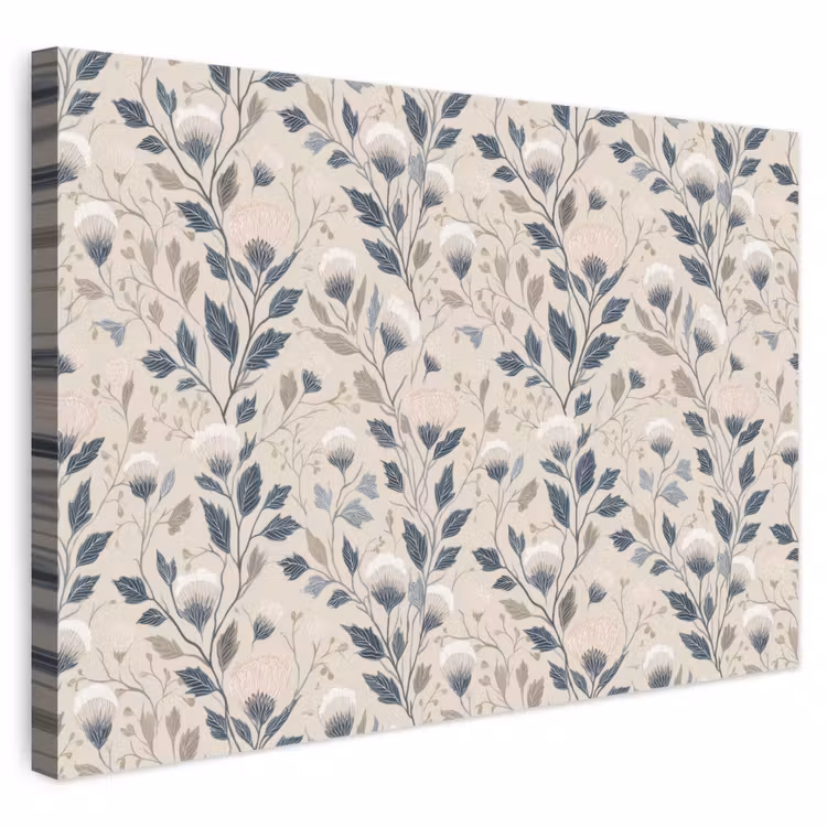 Klassiek - Botanisch - Kleurrijk canvas 2cm klein 34 -3d
