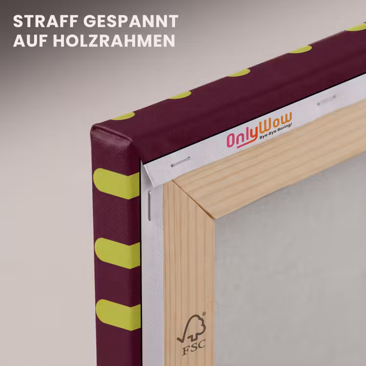 Klassiek - Stippen - Groen canvas 2cm klein 34 -uniquesellingpoint_afwerking-onlywow_DE