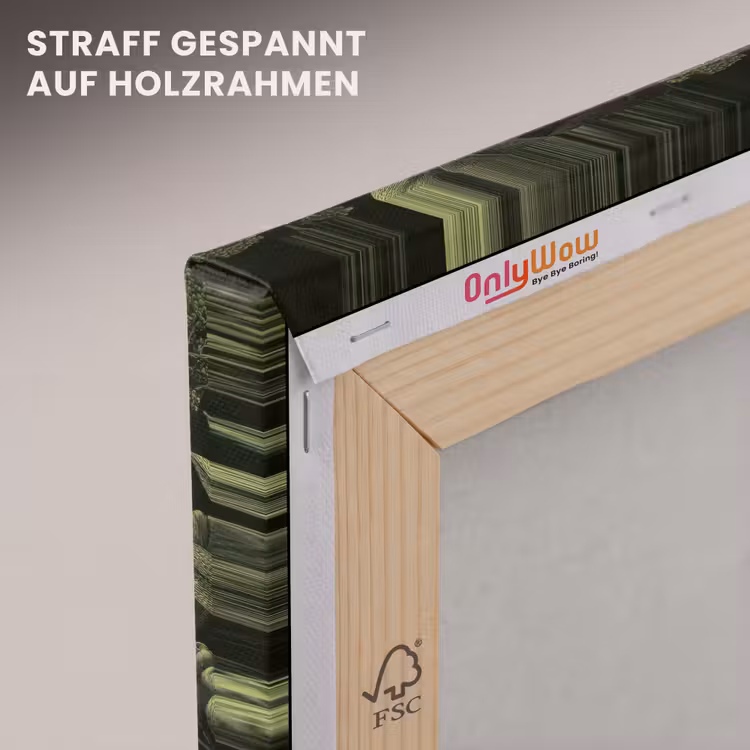 Klassiek - Donker - Botanisch - Planten canvas 2cm klein 34 -uniquesellingpoint_afwerking-onlywow_DE