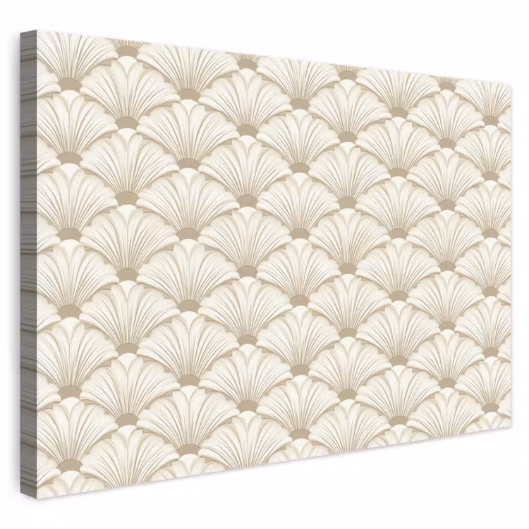 Klassiek - Art - Beige canvas 2cm klein 34 -3d