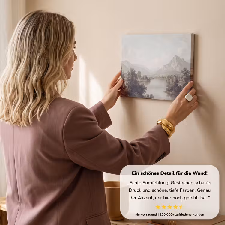 Klassiek - Landschap - Sereen canvas 2cm klein -sfeer3