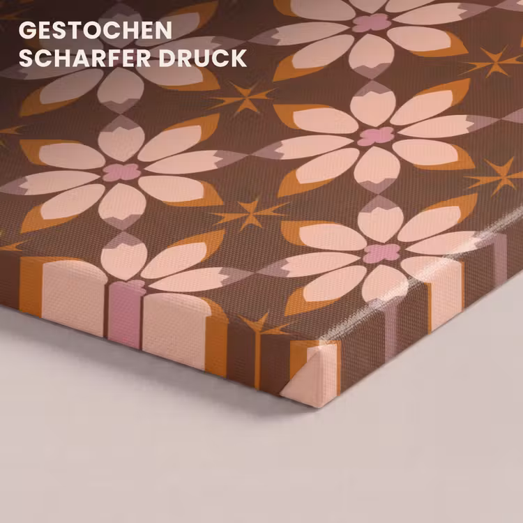 Klassiek - Retro - Bruin canvas 2cm klein 34 -closeup_print_DE