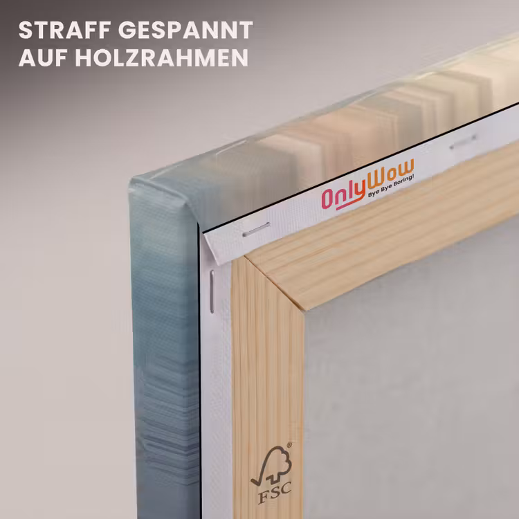 Koraal - Onderwater - Natuur - Roze canvas 2cm klein -uniquesellingpoint_afwerking-onlywow_DE