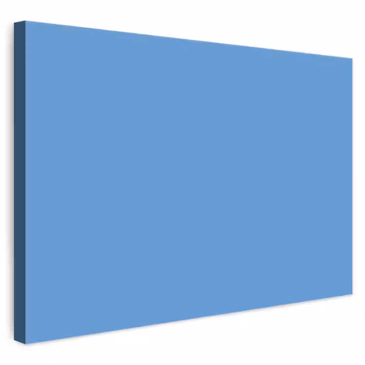 Cornflower - Blue - Blauw canvas 2cm klein 34 -3d