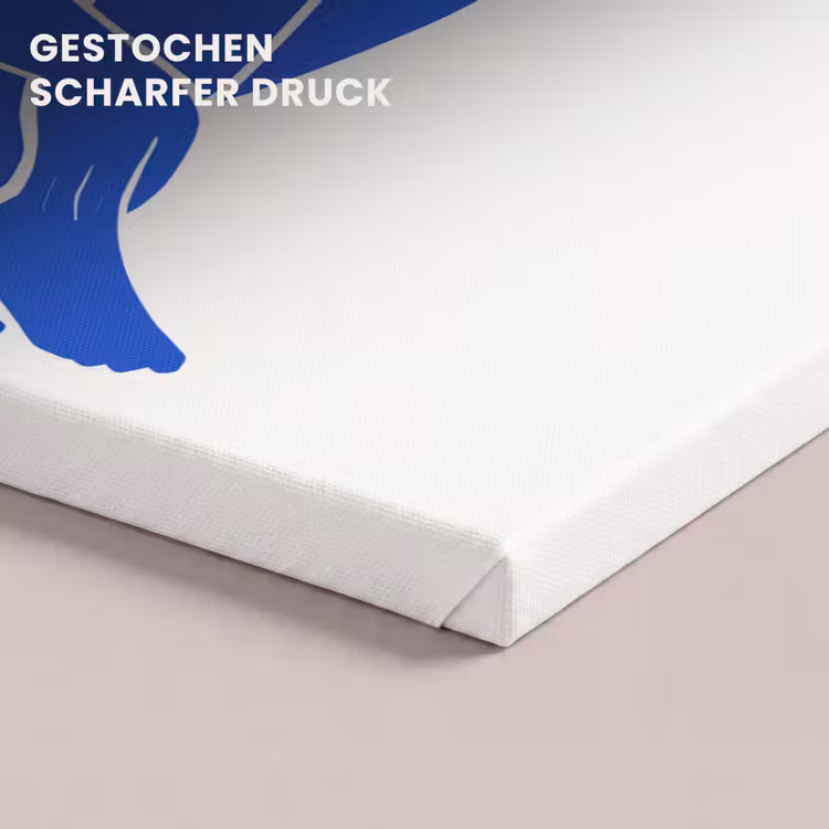 Lichaam - Abstract - Blauw canvas 2cm klein -uniquesellingpoint_afwerking-onlywow_DE