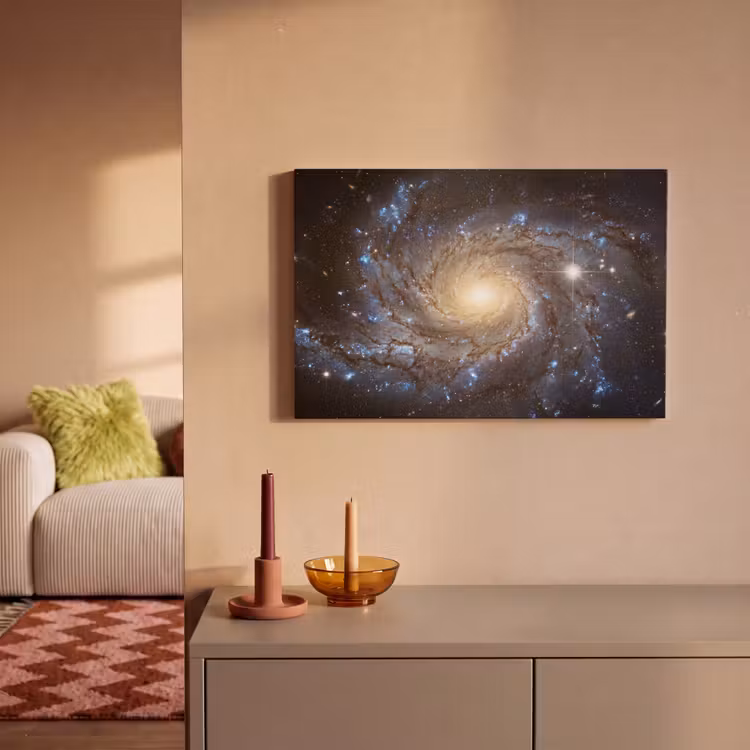 Kosmos - Sterrenstelsel - Donker canvas 2cm klein -sfeer1