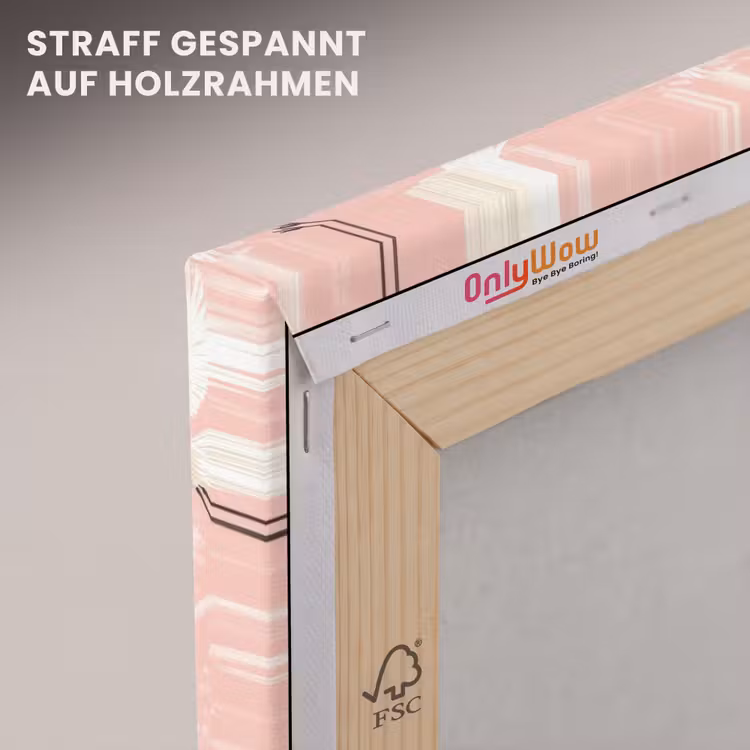 Kraanvogels - Bloesem - Roze canvas 2cm klein 34 -uniquesellingpoint_afwerking-onlywow_DE