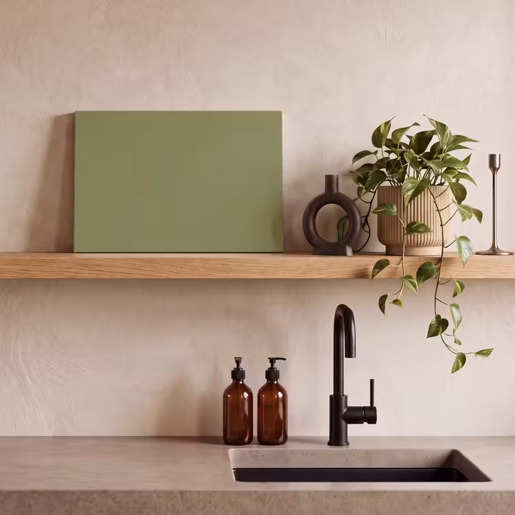Herbal - Matcha - Groen canvas 2cm klein 34 -sfeer3