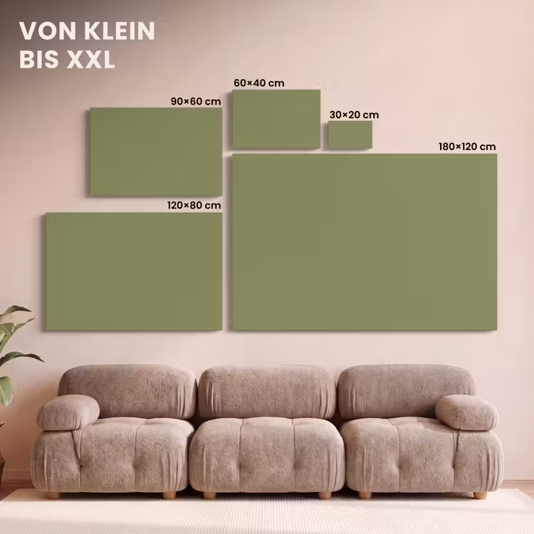 Herbal - Matcha - Groen canvas 2cm klein 34 -Xsfeer8_DE