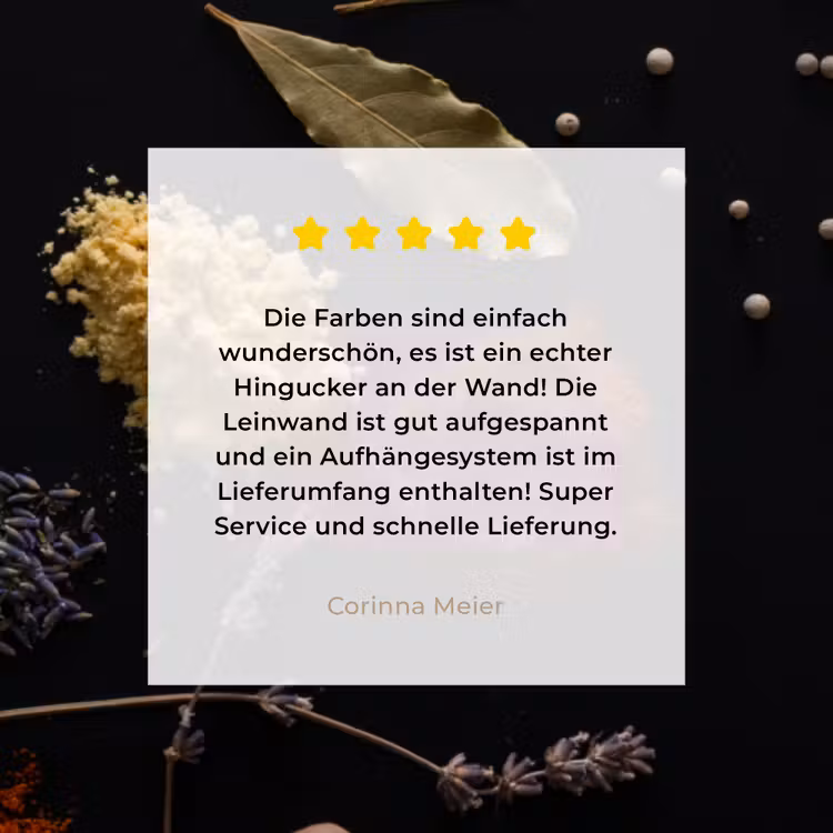 Kruiden - Zwart - Specerijen - Keuken - Koken canvas 2cm klein -sfeer3