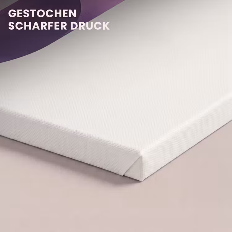 Cirkels - Abstract - Paars canvas 2cm klein -uniquesellingpoint_afwerking-onlywow_DE