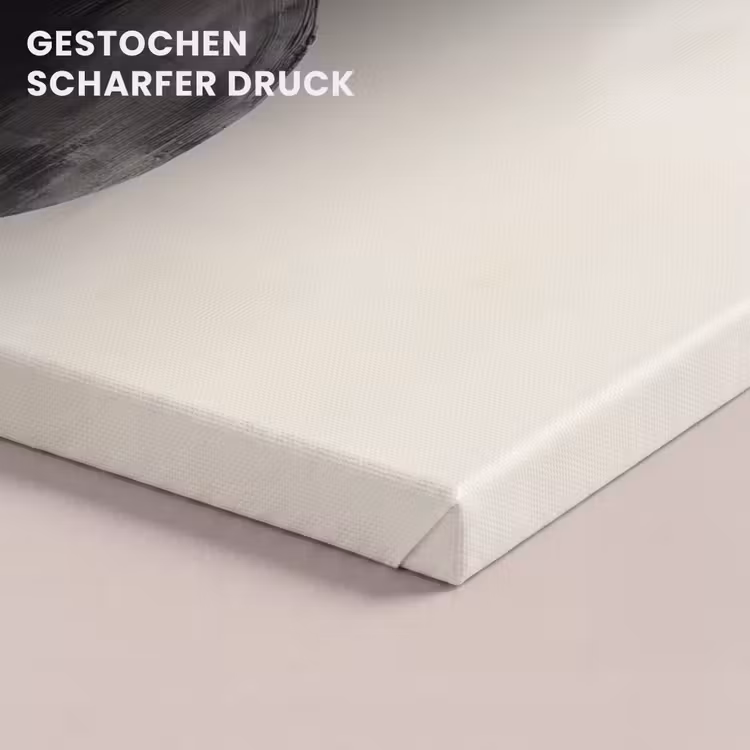 Cirkels - Vorm - Beige - Abstract canvas 2cm klein -uniquesellingpoint_afwerking-onlywow_DE