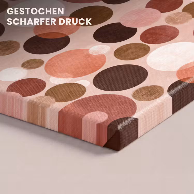 Cirkels - Modern - Kleurrijk canvas 2cm klein 34 -closeup_print_DE