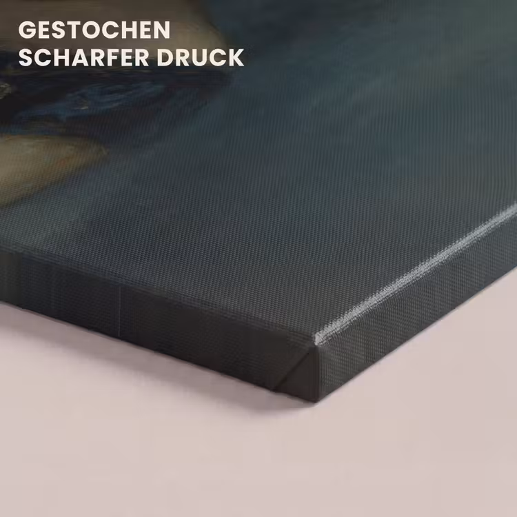 Kroon - Roze druipend verf - Portret canvas 2cm klein -closeup_print_DE