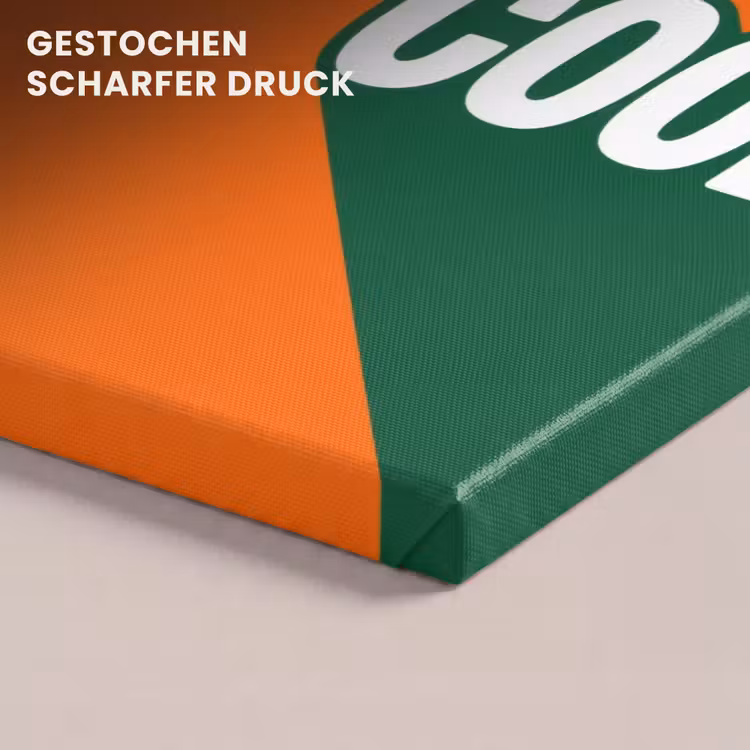 Cool - Oranje - Groen canvas 2cm klein -closeup_print_DE
