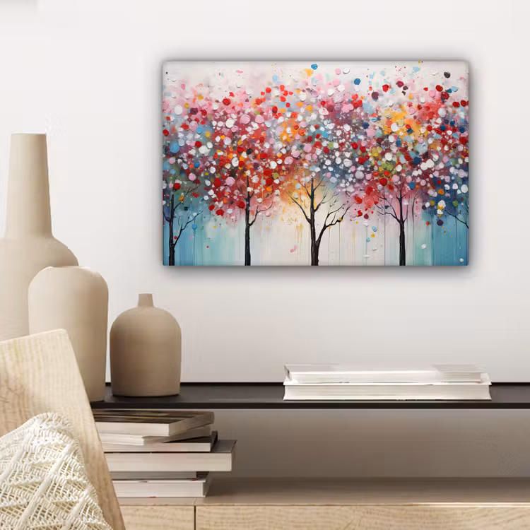 Kunst - Bomen - Natuur - Acryl canvas 2cm klein -closeup_print_DE