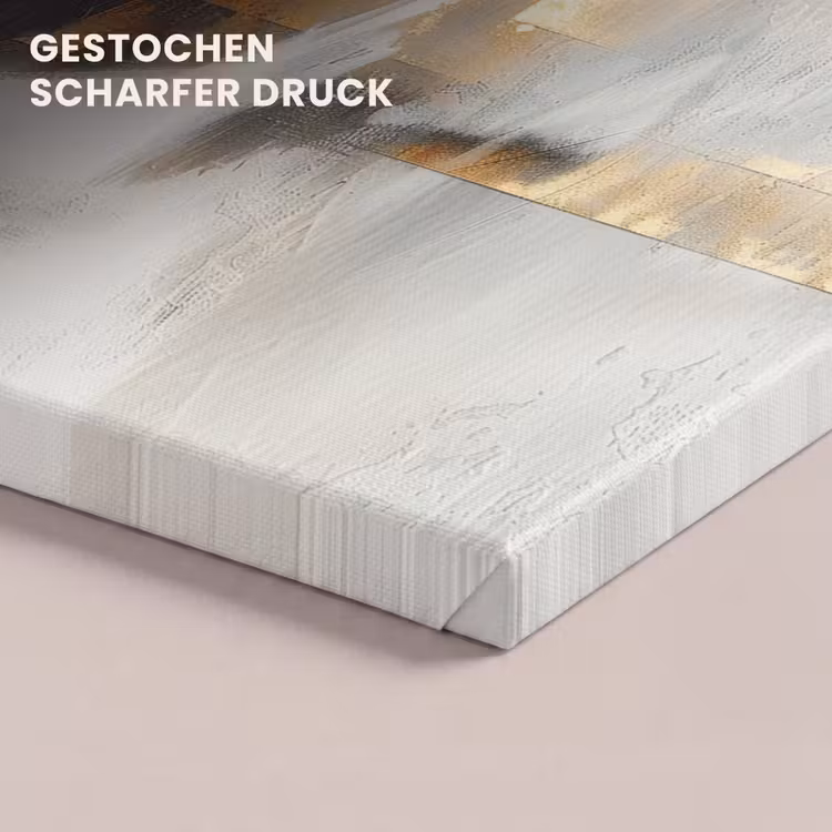 Kunst - Goud - Zilver - Abstract canvas 2cm klein -closeup_print_DE