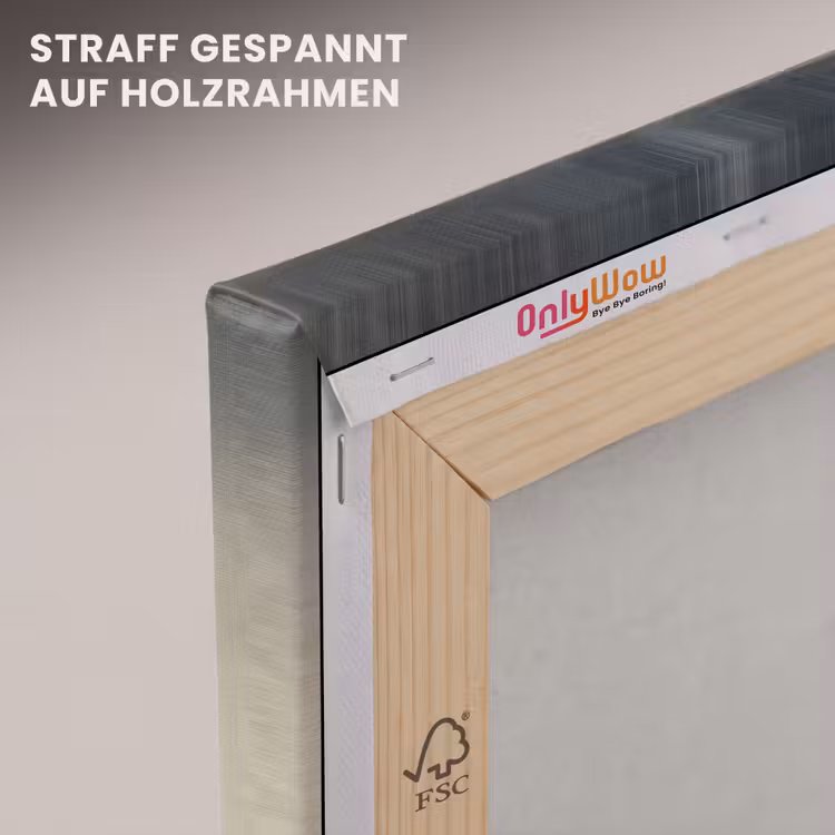 Kust - Golven - Rots - Storm canvas 2cm klein -uniquesellingpoint_afwerking-onlywow_DE