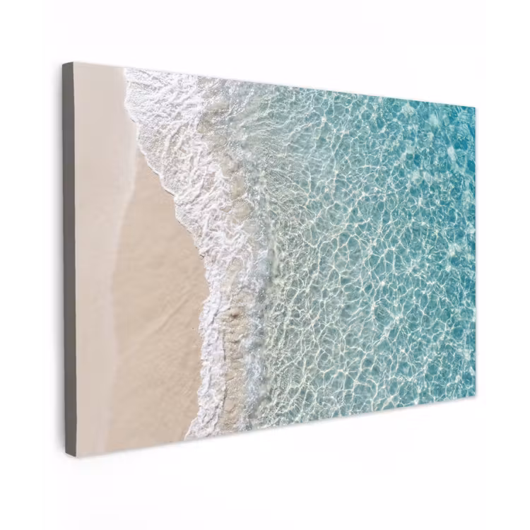 Kust - Zand - Blauw canvas 2cm klein -z3d