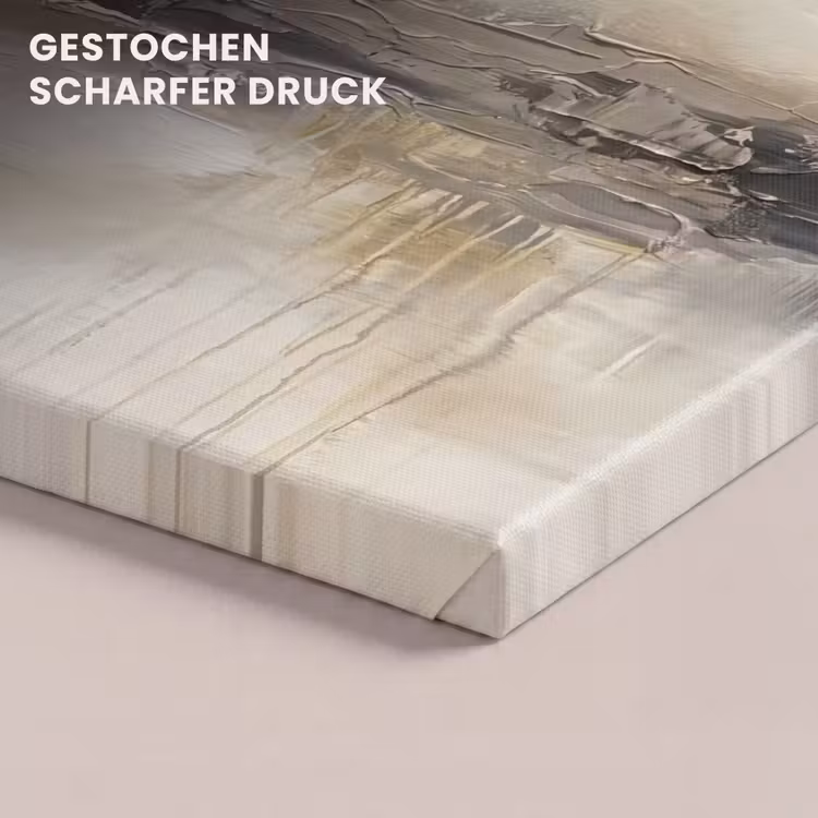 Landschap - Horizon - Natuur - Abstract - Neutraal canvas 2cm klein -uniquesellingpoint_afwerking-onlywow_DE