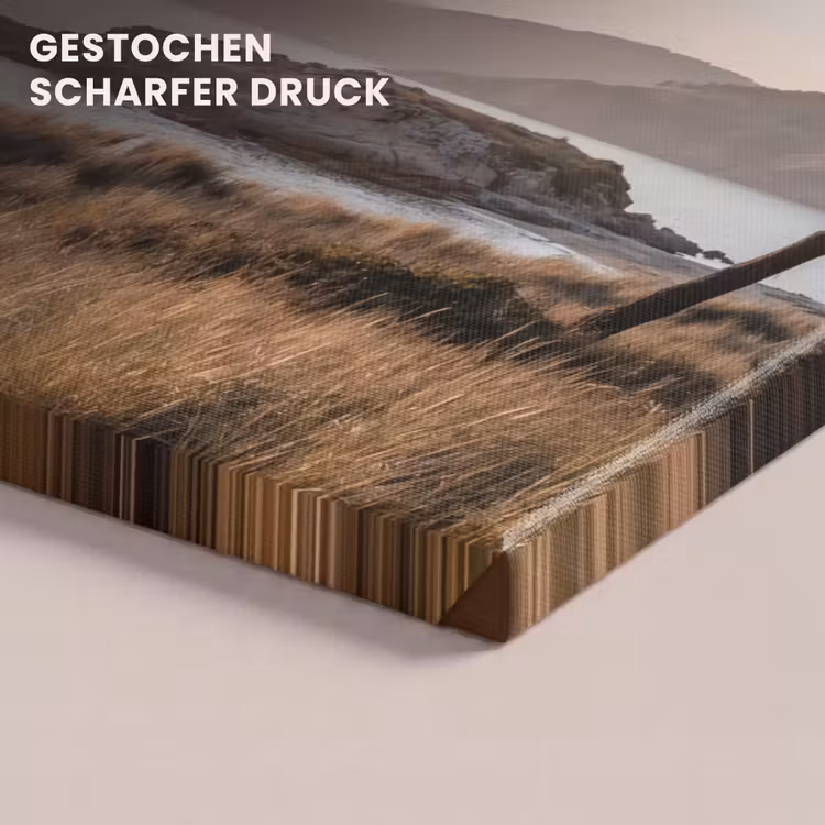 Landschap - Kust - Duinen canvas 2cm klein -closeup_print_DE
