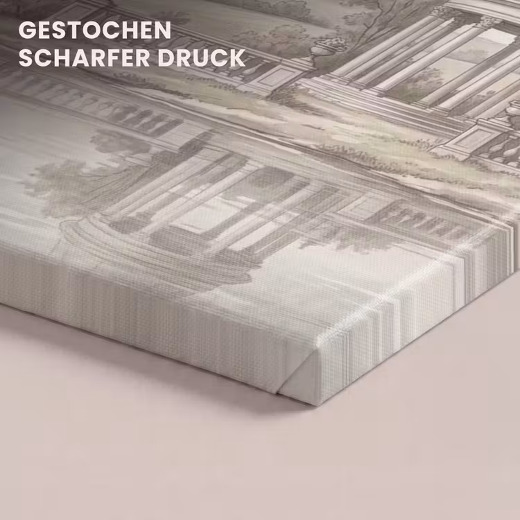 Landschap - Water - Natuur - Sepia canvas 2cm klein -closeup_print_DE