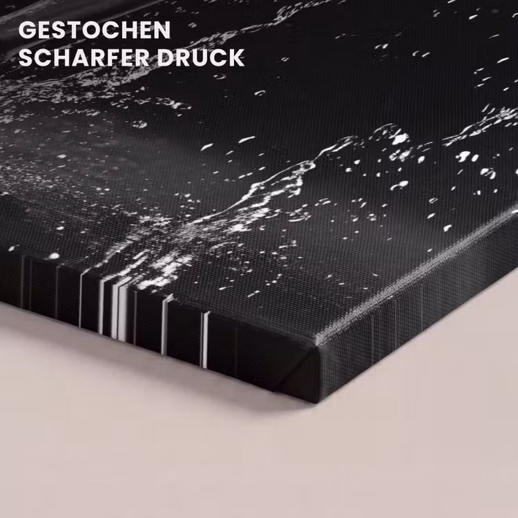 Hardloopschoenen - Rennen - Druppels - Zwart canvas 2cm klein -uniquesellingpoint_afwerking-onlywow_DE