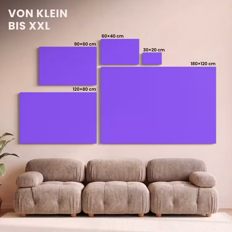 Vivid - Violet - Paars canvas 2cm klein 34 -Xsfeer8_DE