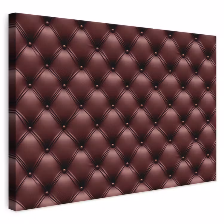 Leer - Patroon - Bordeaux canvas 2cm klein 34 -3d