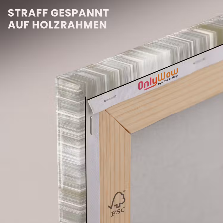 Linnen - Patroon - Groen canvas 2cm klein 34 -uniquesellingpoint_afwerking-onlywow_DE