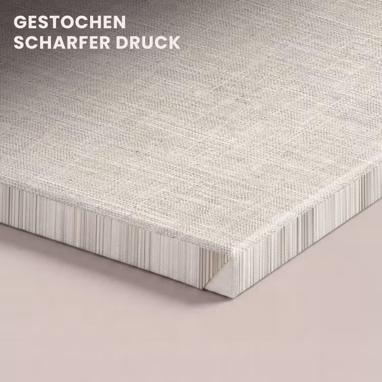 Linnen - Textuur - Beige canvas 2cm klein 34 -closeup_print_DE