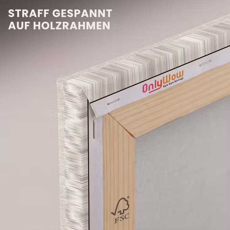 Linnen - Textuur - Beige canvas 2cm klein 34 -uniquesellingpoint_afwerking-onlywow_DE